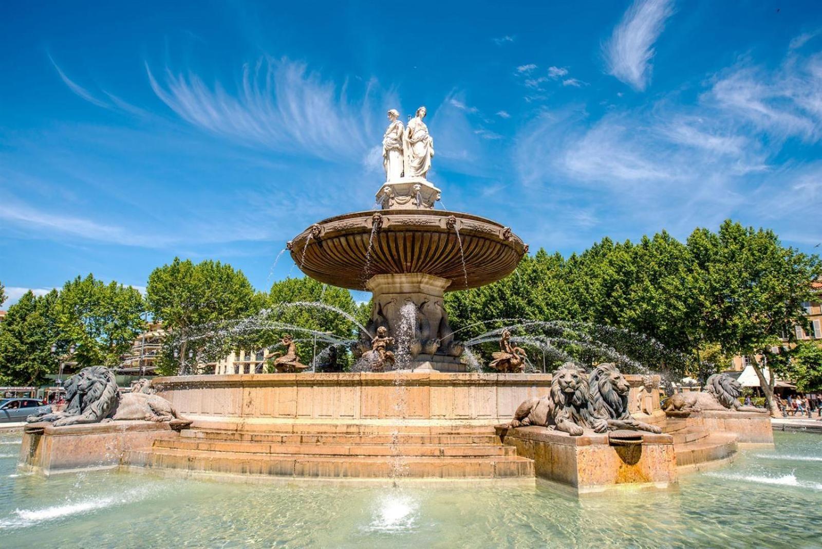 L'Amandier - Joli Appartement T3 Neuf Centre Ville A 2 Pas De La Rotonde Mirabeau Et Des Allees Provencales Aix-en-Provence Esterno foto