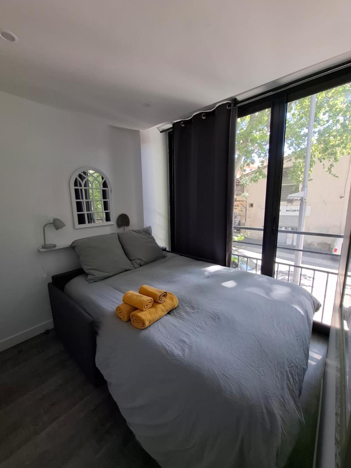 L'Amandier - Joli Appartement T3 Neuf Centre Ville A 2 Pas De La Rotonde Mirabeau Et Des Allees Provencales Aix-en-Provence Esterno foto